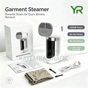 Handheld 2-in-1 Vacuum Garment Steamer Portable Iron