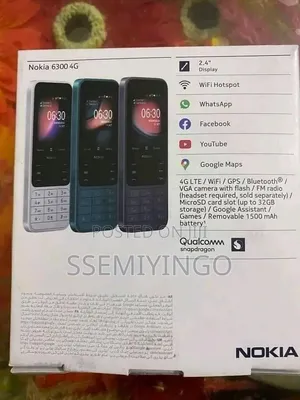 New Nokia 6300 Green