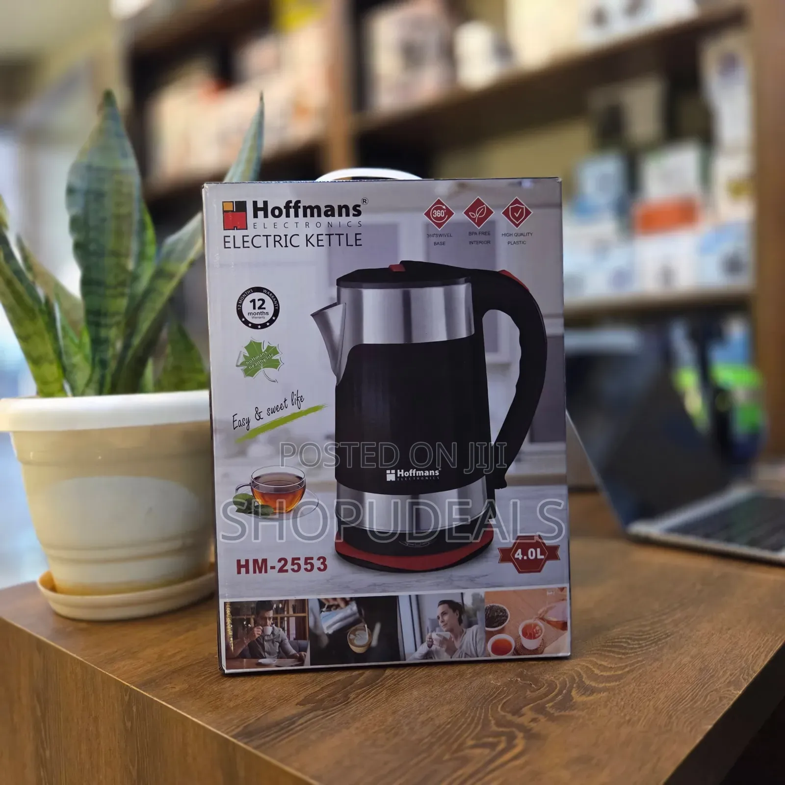 Hoffman 4L Electric Kettle.