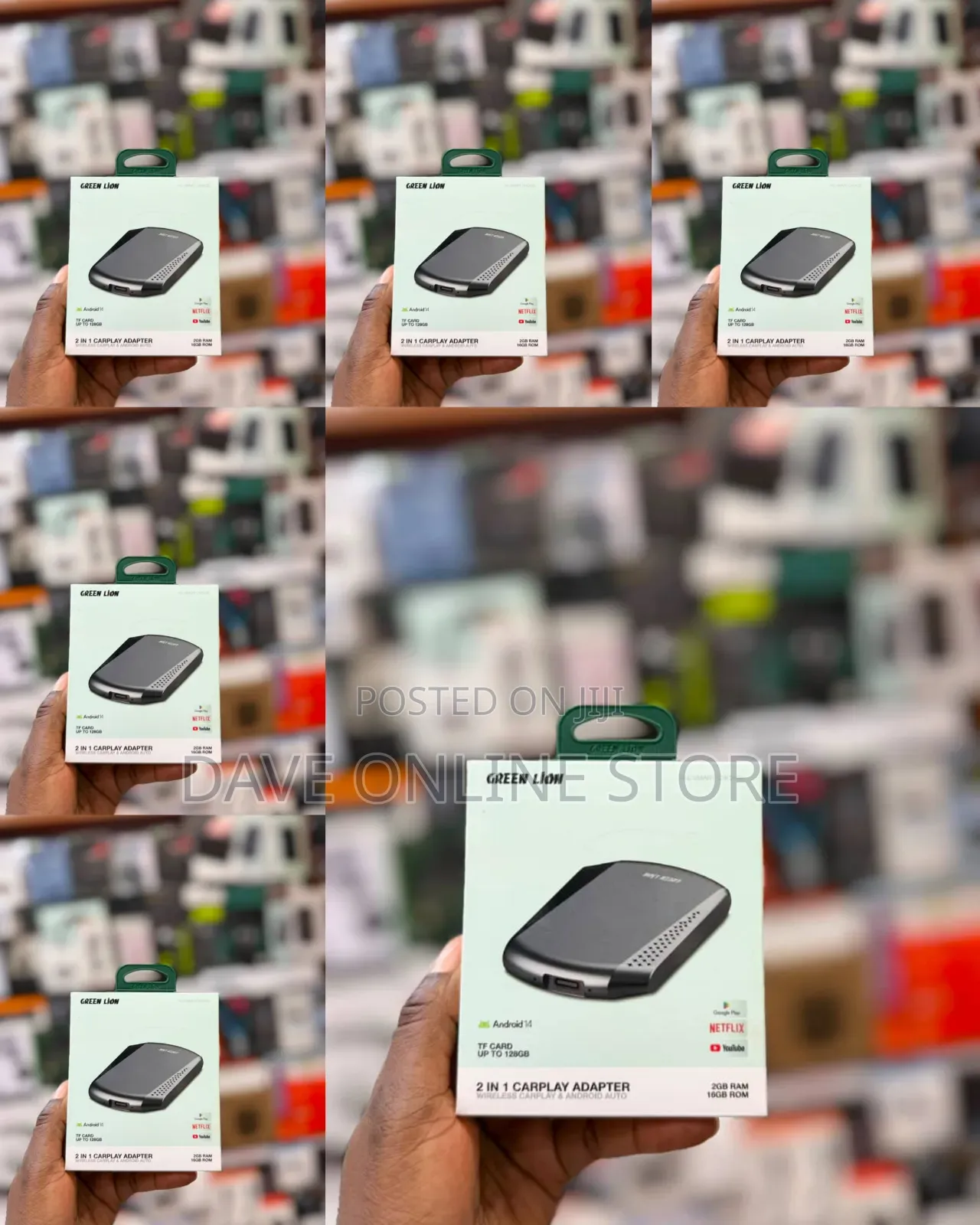 Green Lion 2-in-1 CarPlay Adapter