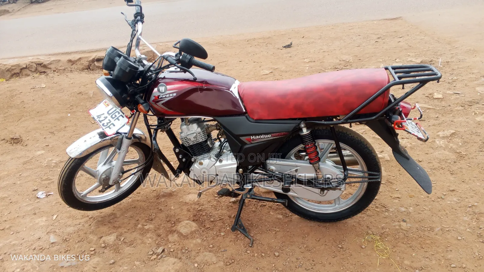 Haojue DK125 2024 Red