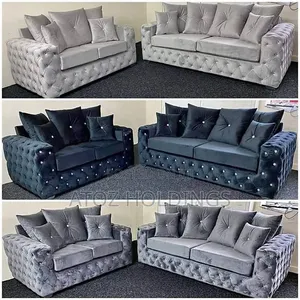Sofa/Merryland 5 Seaters Chesterfield Sofas in All Colours 1,299,000/-
