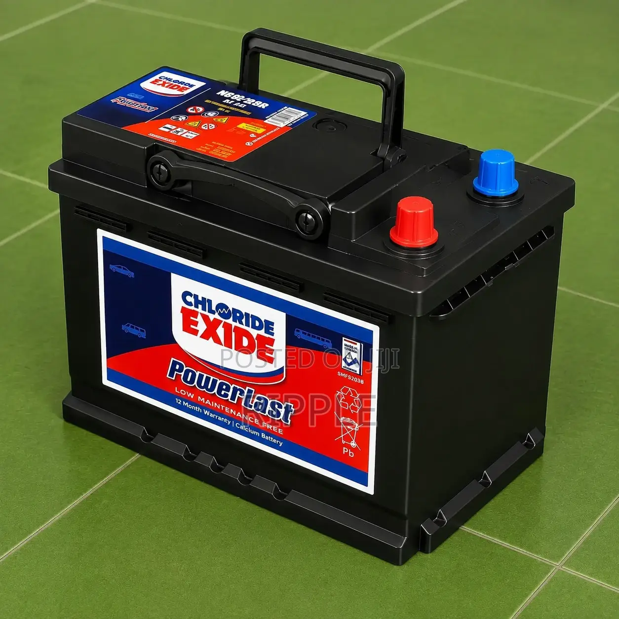 66Ah Chloride Exide PowerLast DIN66 Maintenance Free Car Battery 12V