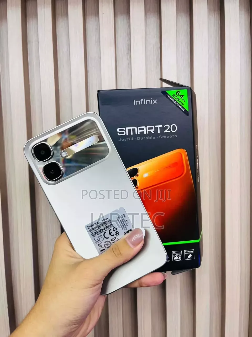 New Infinix Smart 20 128 GB Gray