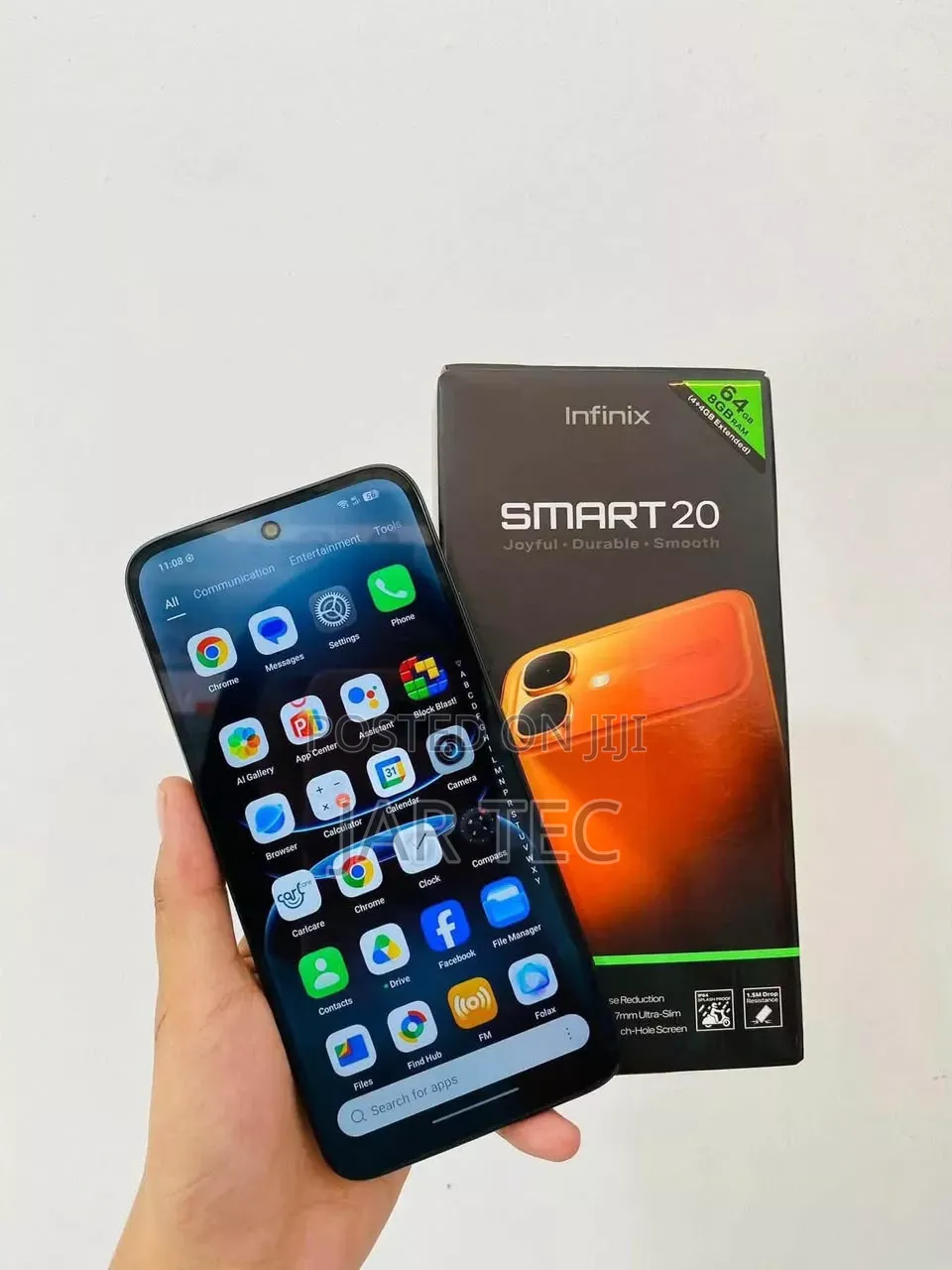 New Infinix Smart 20 128 GB Black