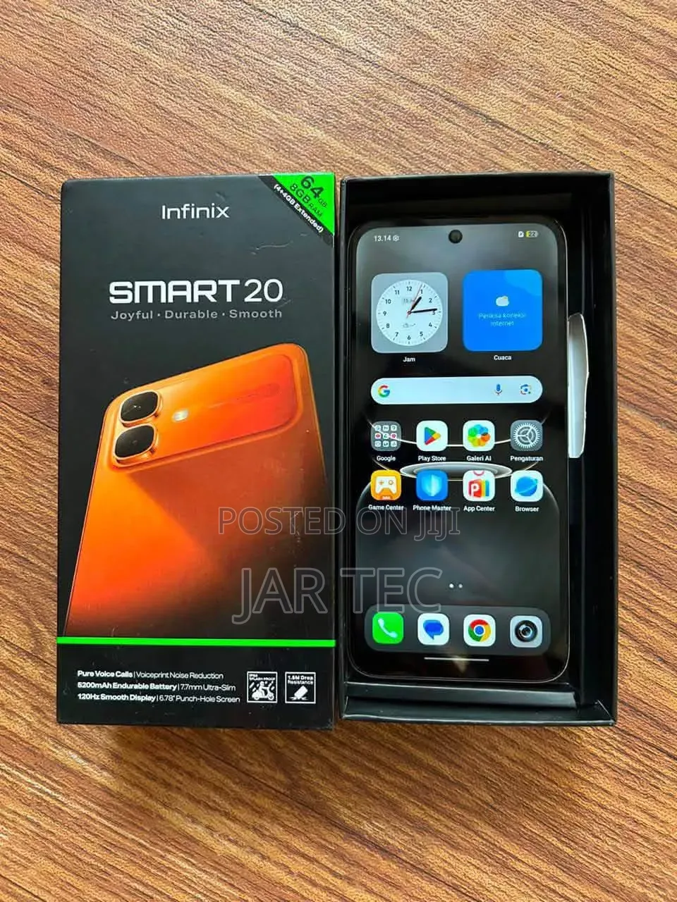 New Infinix Smart 20 128 GB Black
