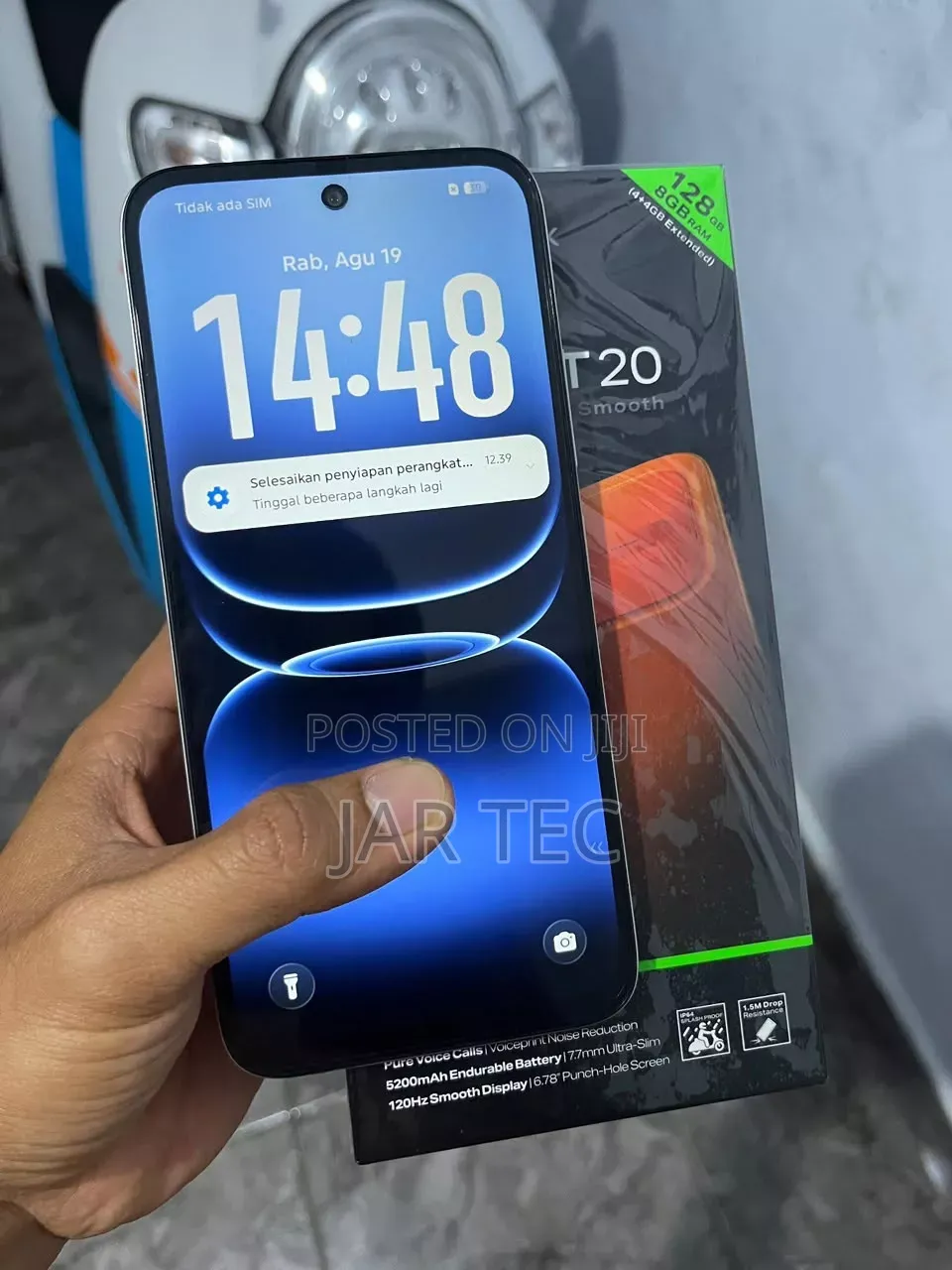 New Infinix Smart 20 128 GB Black