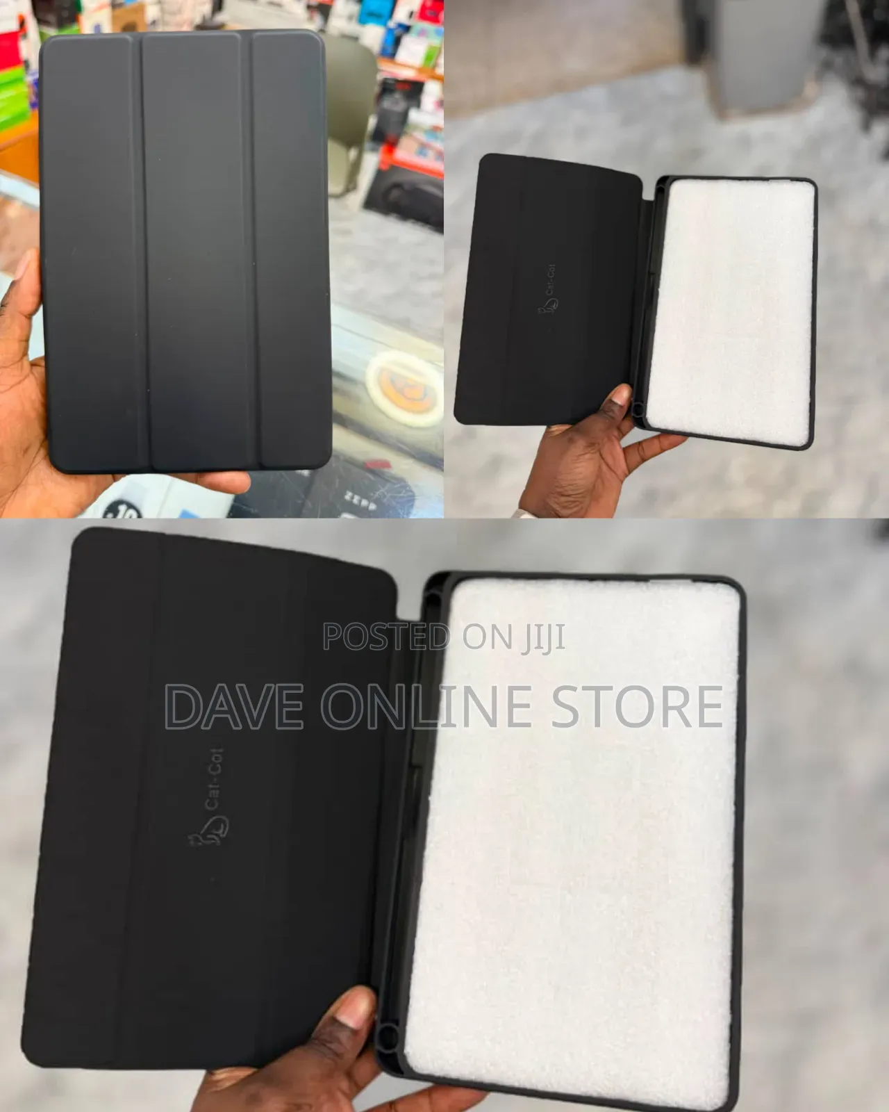 Generic Black Trifold Smart Cover