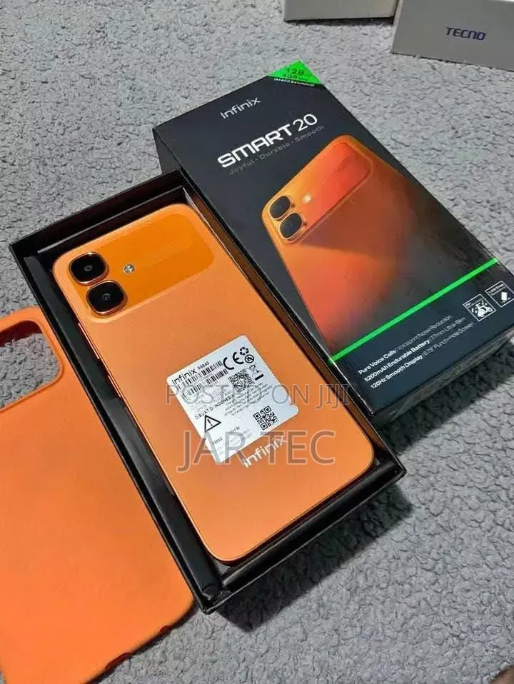 New Infinix Smart 20 128 GB Orange
