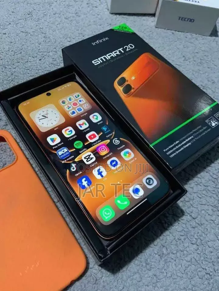 New Infinix Smart 20 128 GB Orange