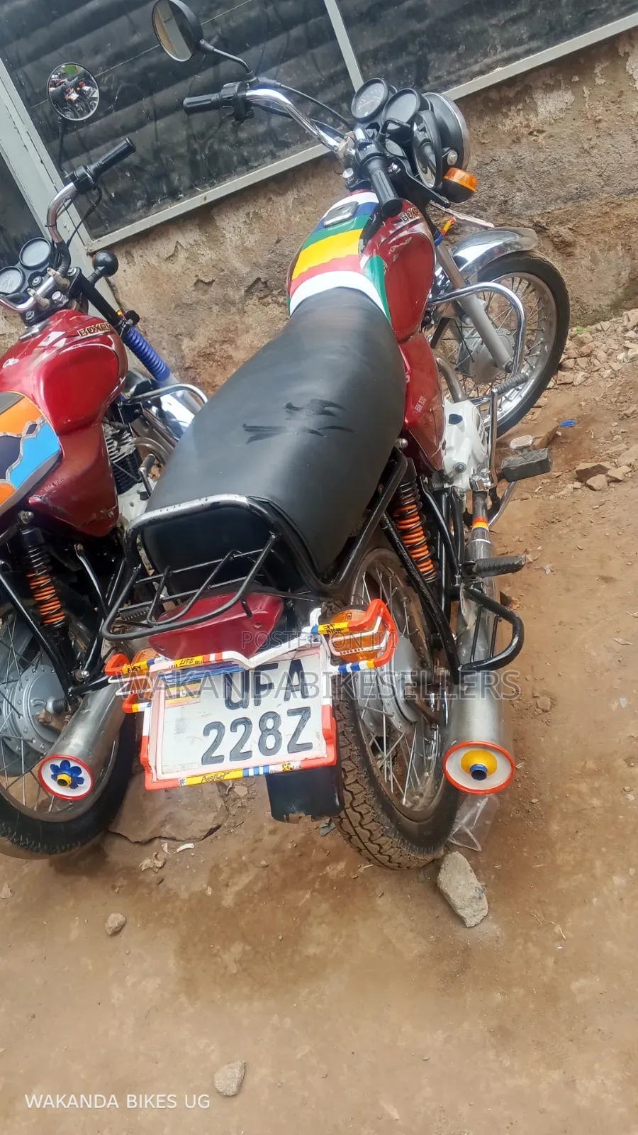 Bajaj Boxer 100 2019 Red