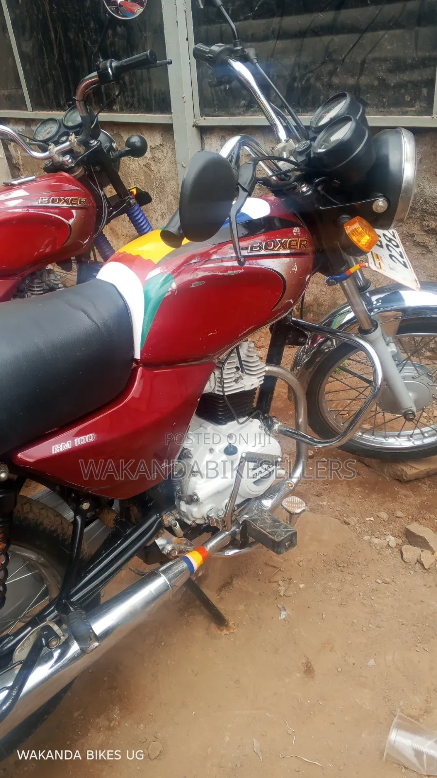 Bajaj Boxer 100 2019 Red