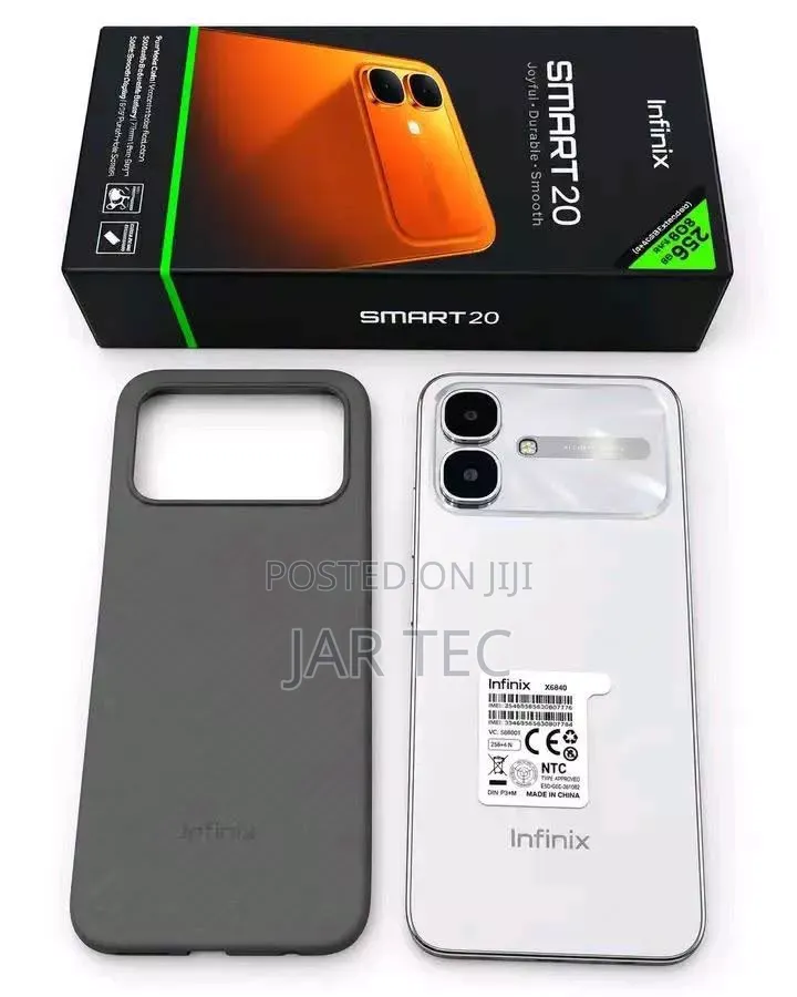 New Infinix Smart 20 128 GB Gray