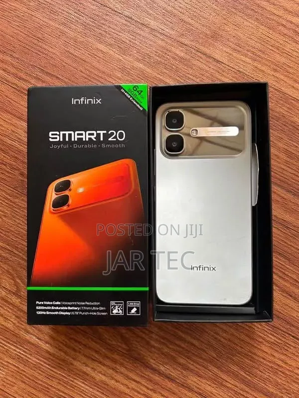 New Infinix Smart 20 128 GB Gray