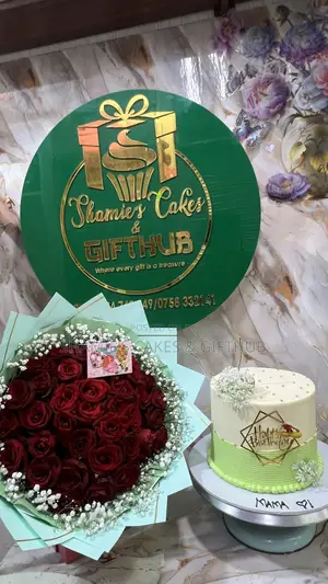 Flower Bouquet and a Cake at Affordable Prices