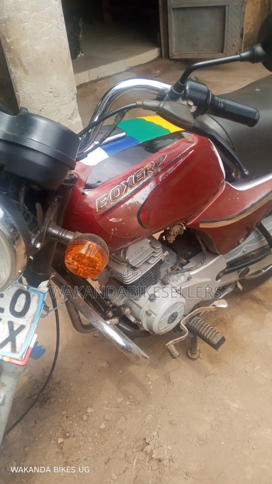 Bajaj Boxer 100 2019 Red