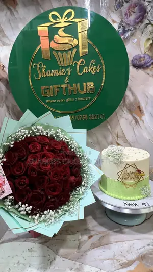Flower Bouquet and a Cake at Affordable Prices