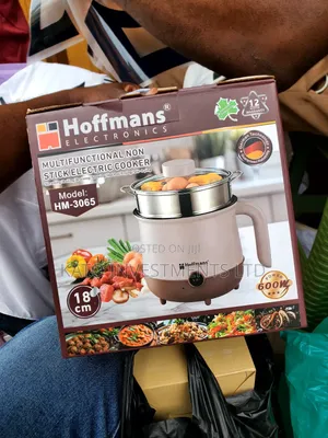 Hoffmans Electronics 18 Cm Multifunctional Non-Stick Electric Cooker