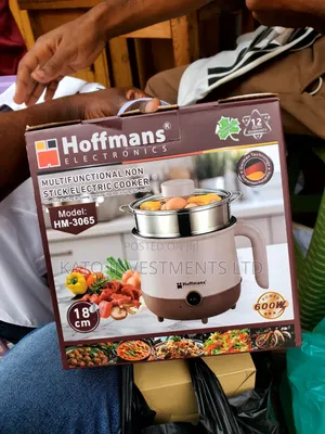 Hoffmans Electronics 18 Cm Multifunctional Non-Stick Electric Cooker