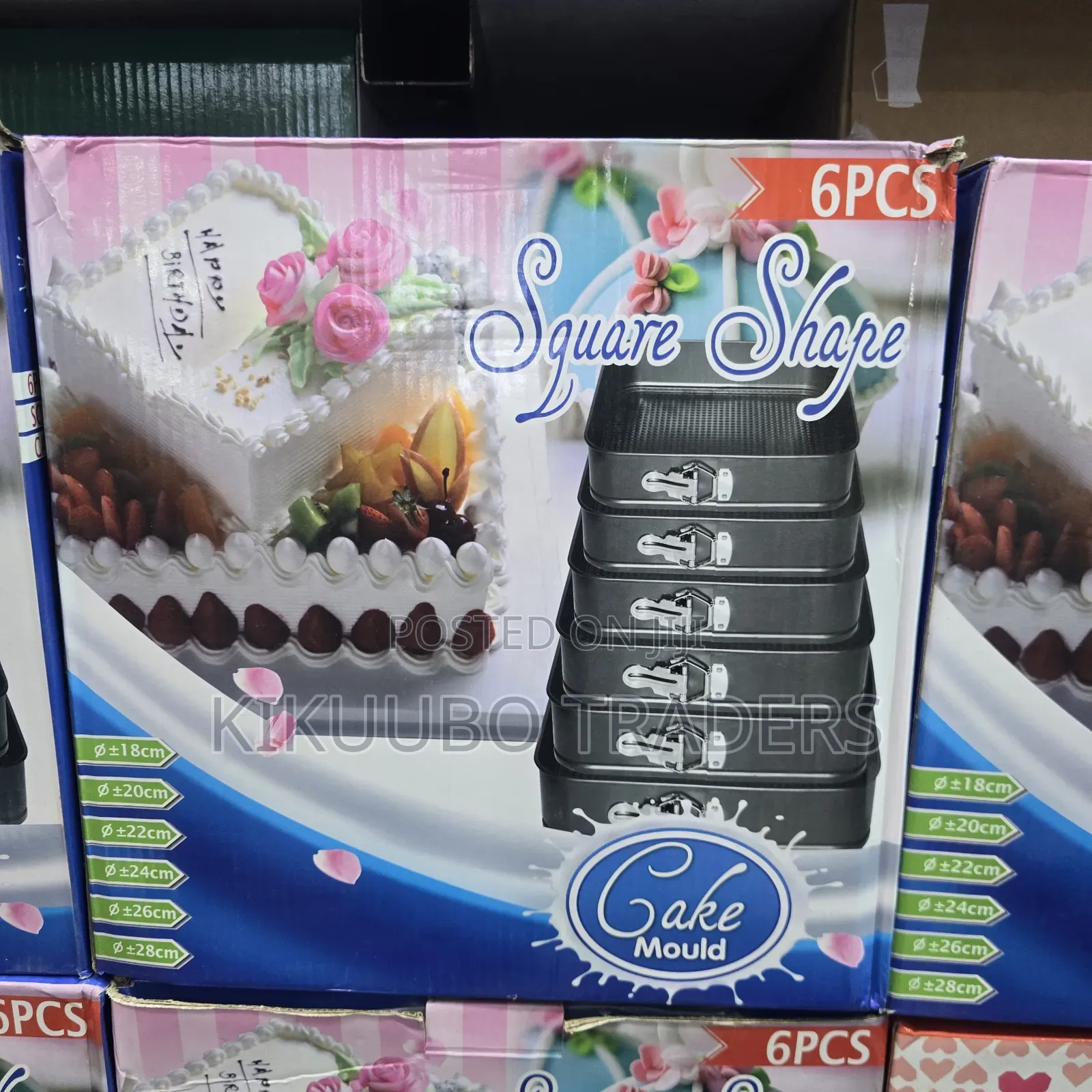 6pcs Nonstick Baking Pans