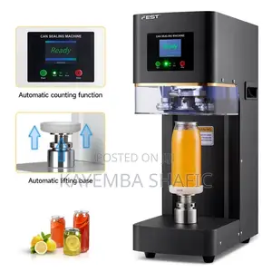 Commercial Automatic Can Sealing Machine for Soda and Juice Cans