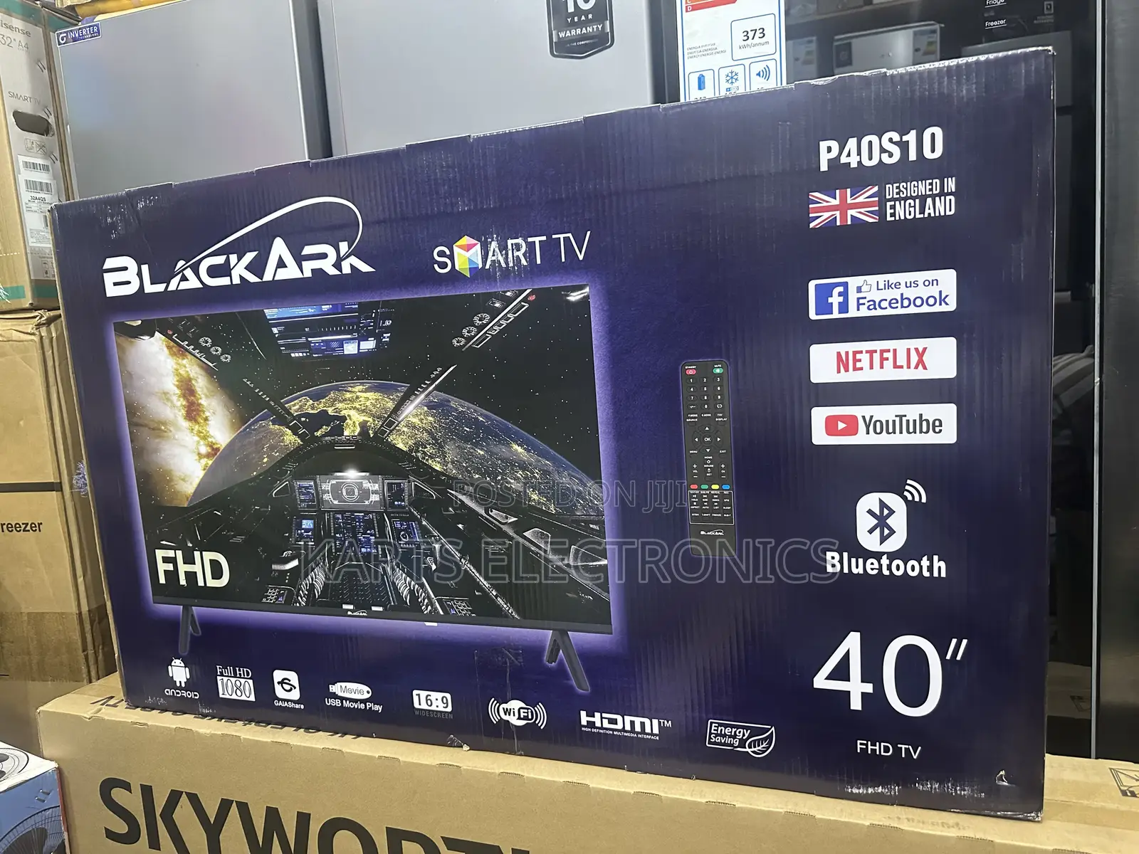 Black Ark 40 Inch Smart TV
