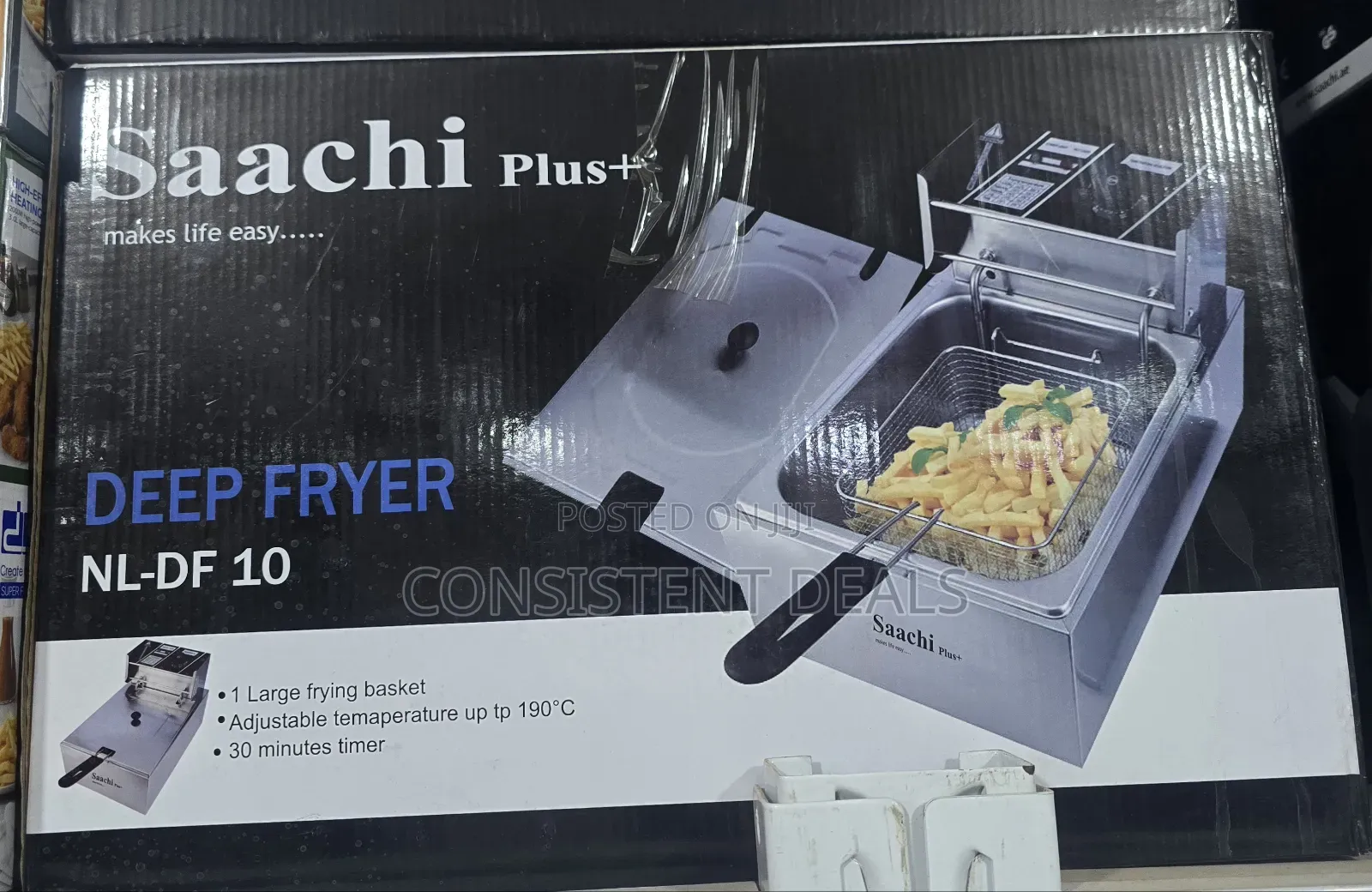 Saachi Plus+ Electric Deep Fryer 6.0L