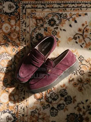 Original Adidas Handball Spezial Maroon Slip-on Loafers – KK2780