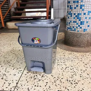 20litre Waste Bin With Foot Pedal, Trash Can Large Outdoor