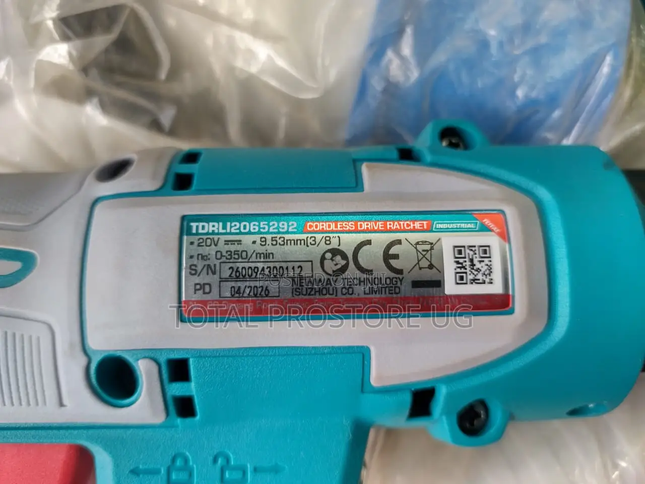 Cordless Drive Ratchet 65N.m Extended Neck 170mm.