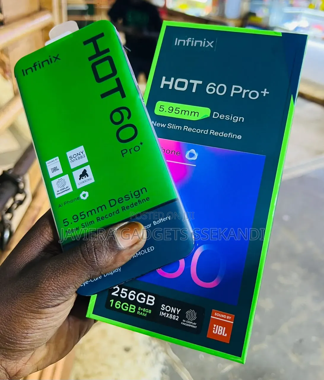 New Infinix Hot 60 Pro+ 256 GB Black