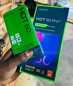 New Infinix Hot 60 Pro+ 256 GB Black