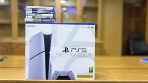 Ps5 Slim With 6 Fre Games