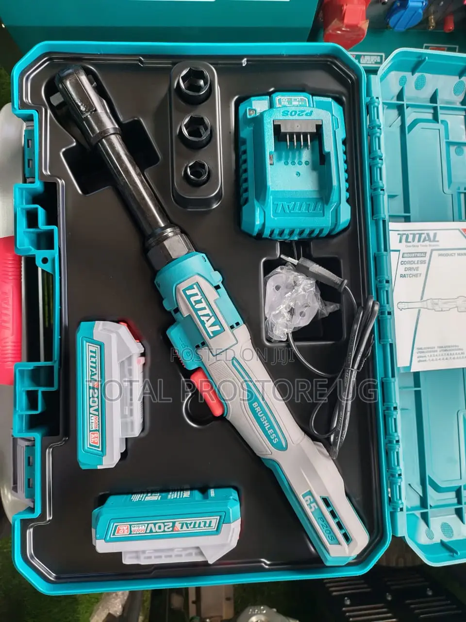 Cordless Drive Ratchet 65N.m Extended Neck 170mm.