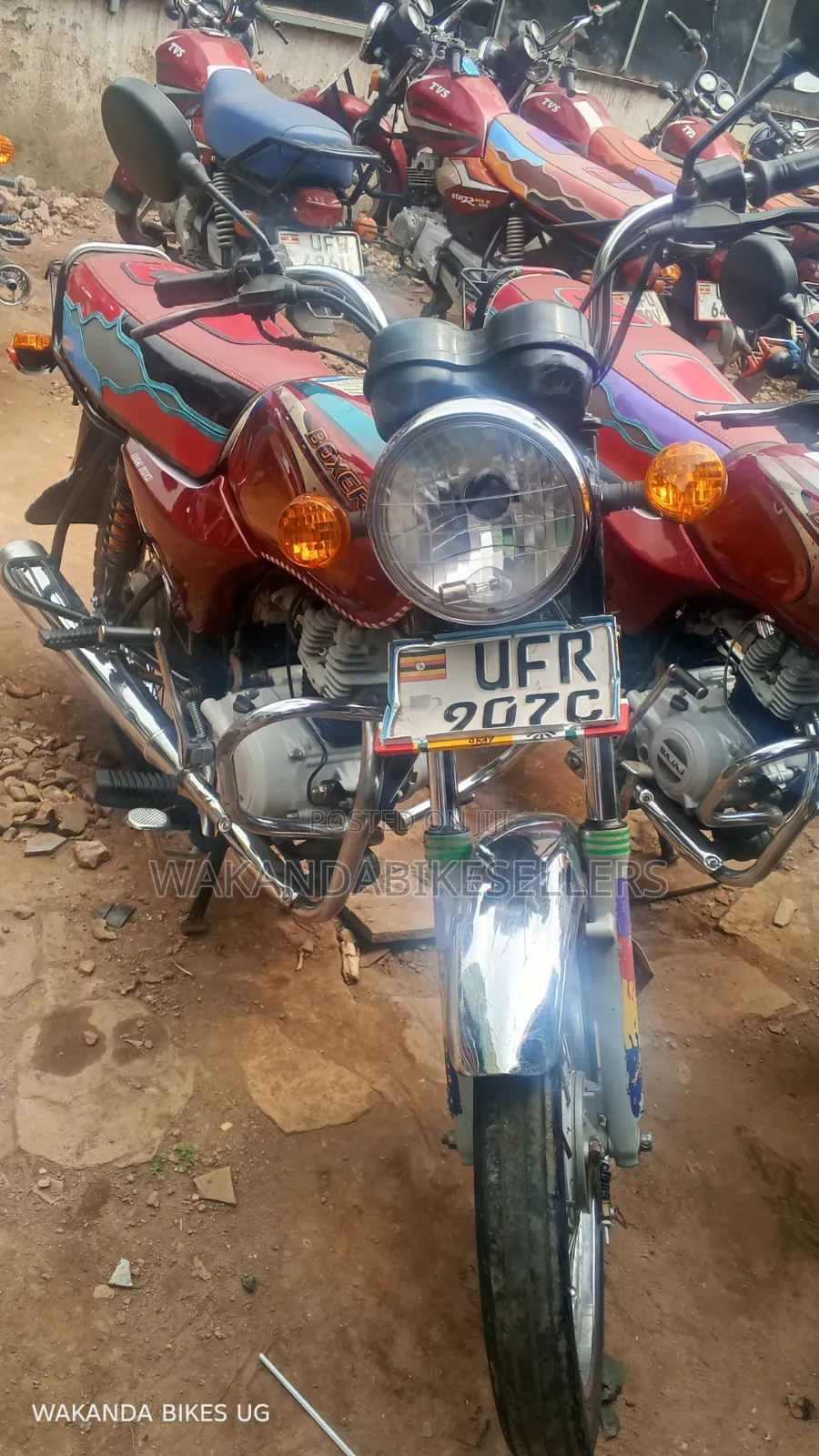 Bajaj Boxer 100 2023 Red