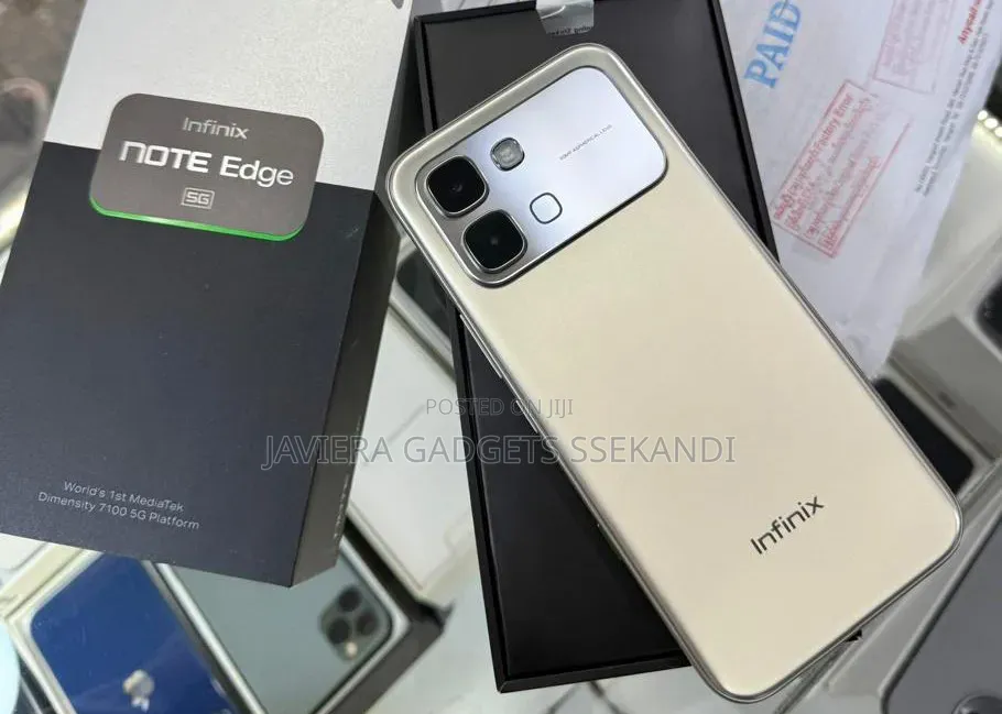 New Infinix Note Edge 256 GB Gold
