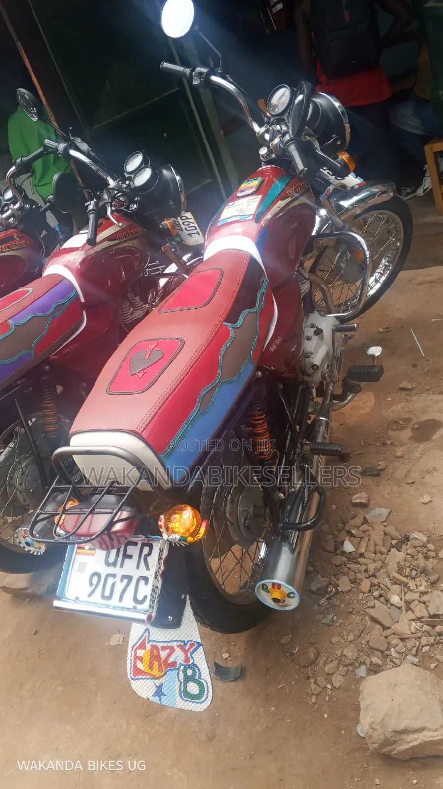 Bajaj Boxer 100 2023 Red