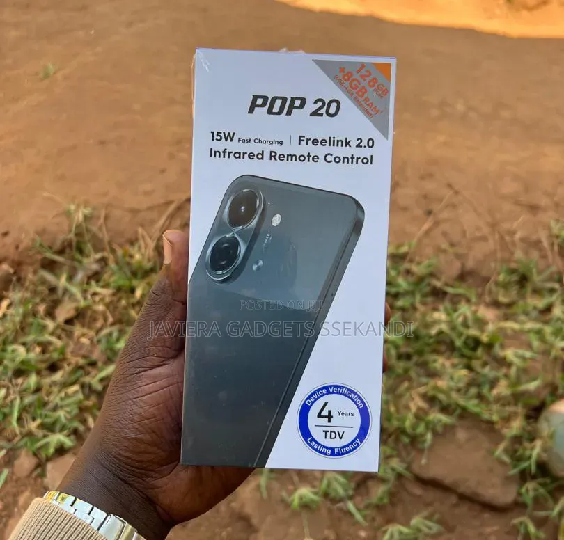 New Tecno Pop 20 128 GB Purple
