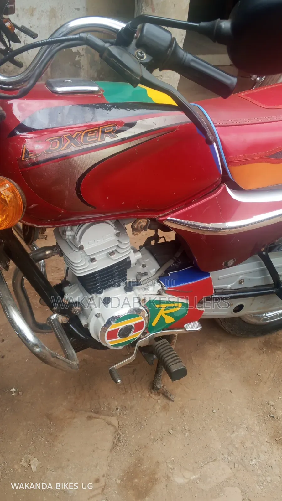 Bajaj Boxer 100 2022 Red