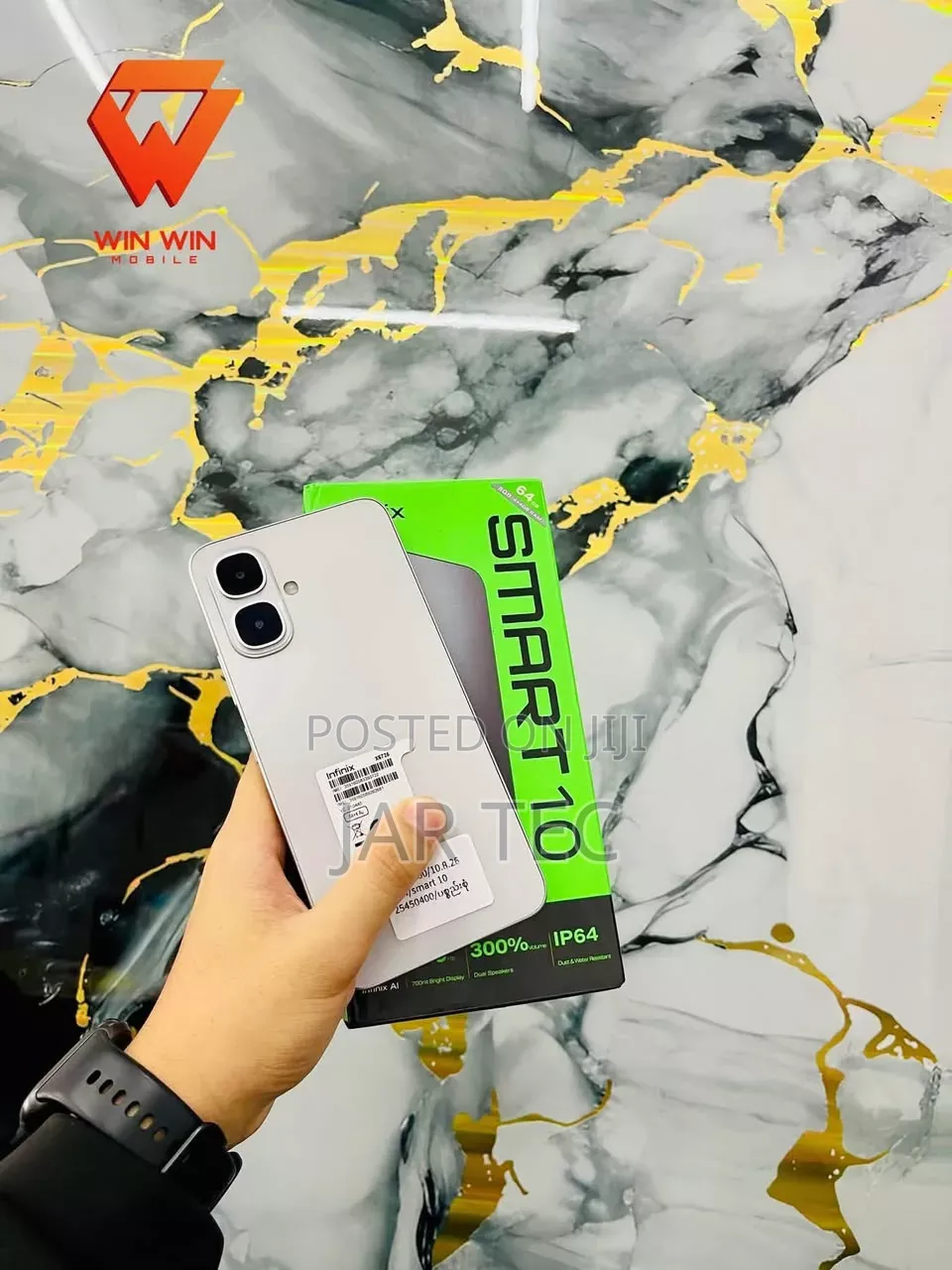 New Infinix Smart 10 128 GB White
