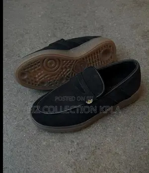 Original Adidas Handball Spezial Loafer Core Black Gum Sneakers