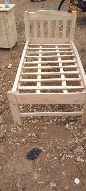Hard Wooden 3 by 6 Bed