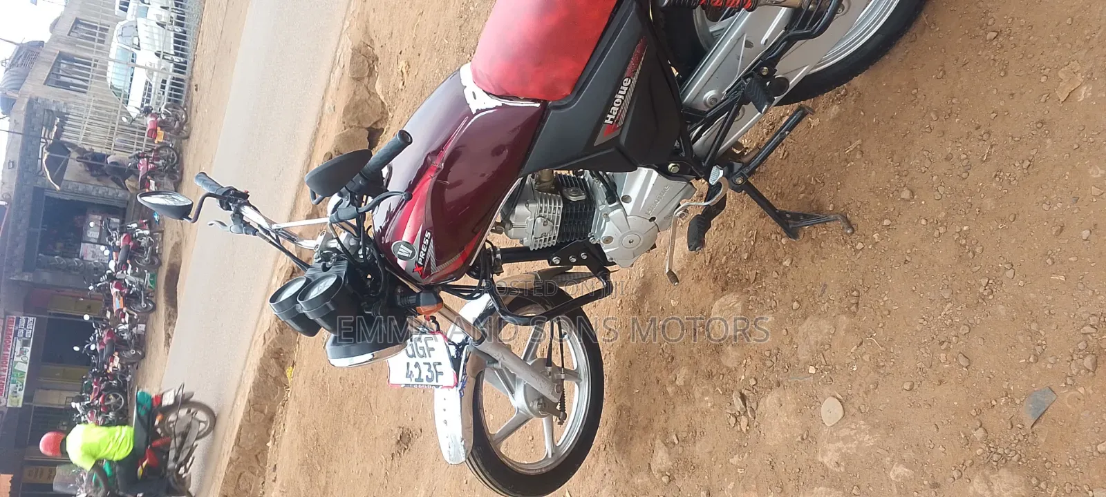 Haojue DK125 2024 Red