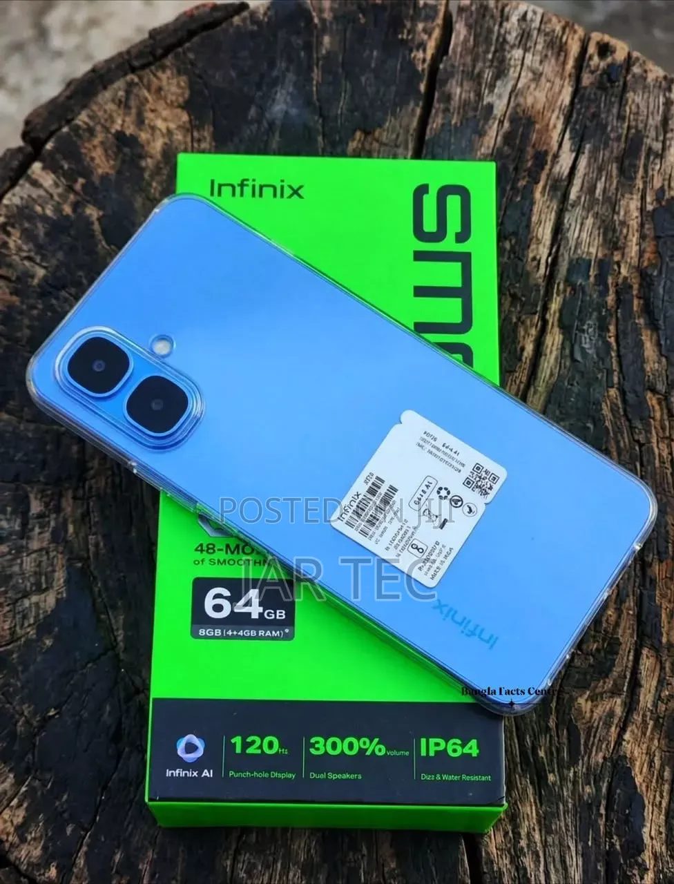 New Infinix Smart 10 128 GB Blue