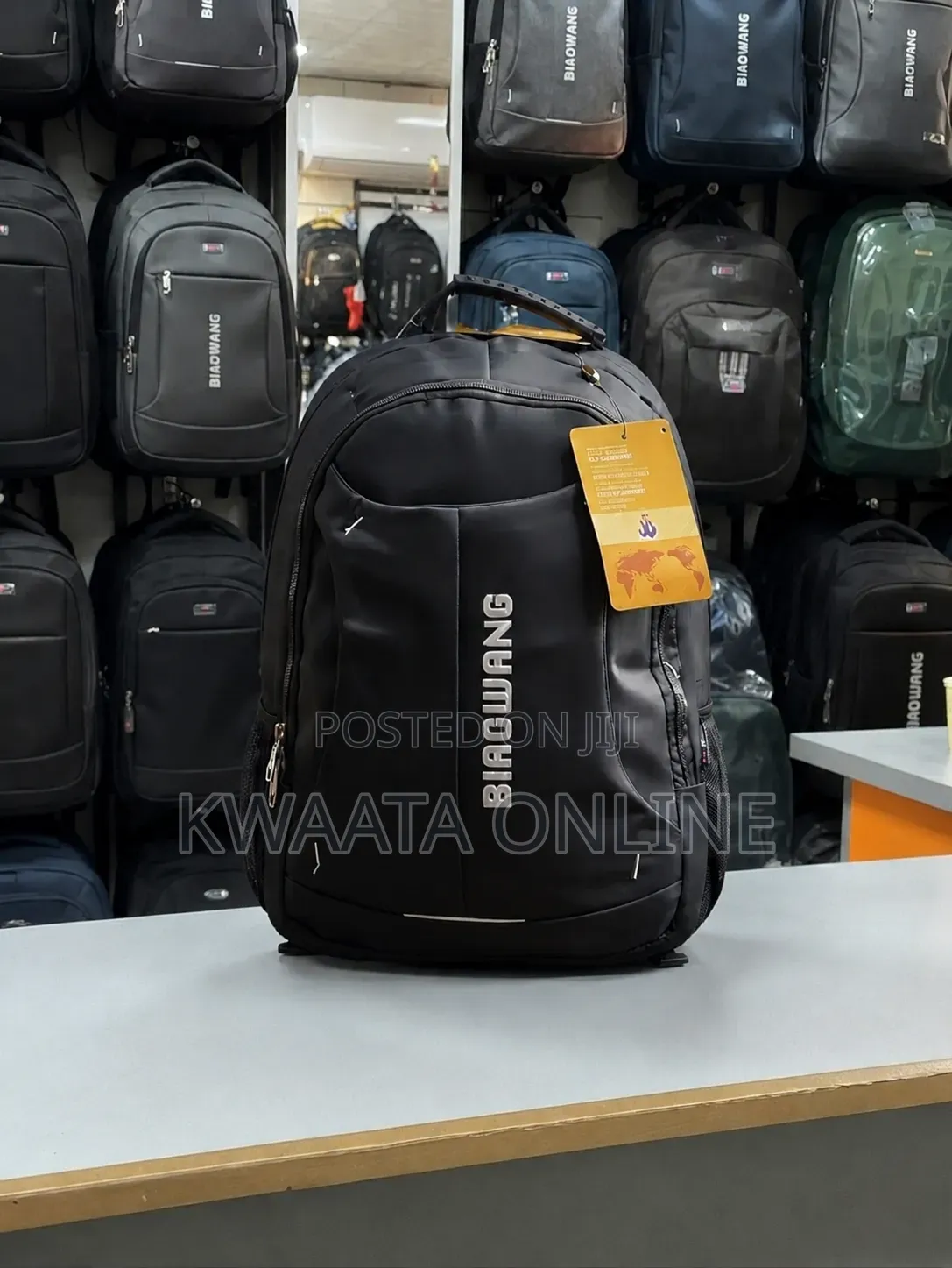 BIAOWANG Laptop Backpack –16inch Multi-Compartment Travel School Bag