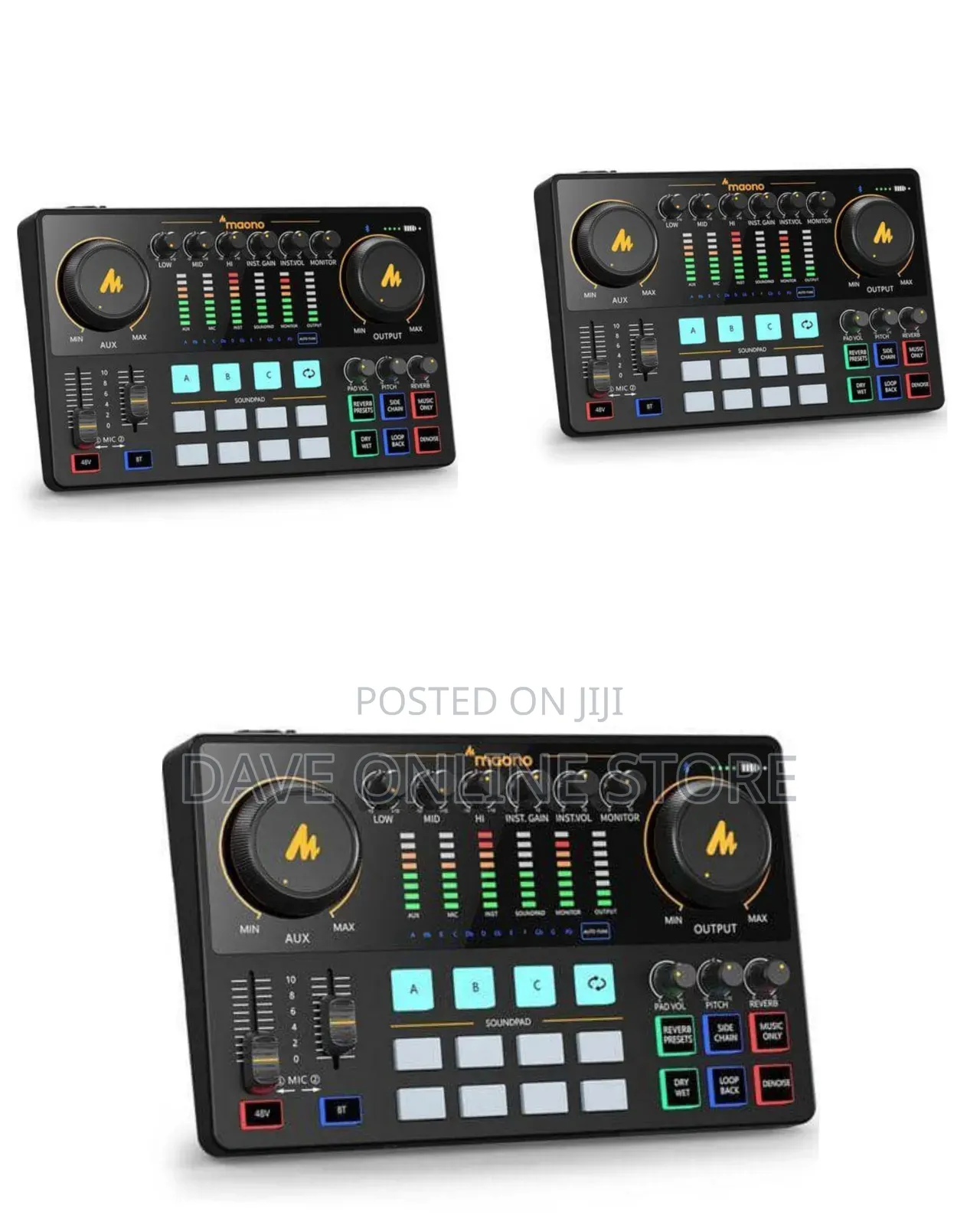 Maono MaonoCaster AME2 (Or MaonoCaster E2), an All-in-One Podcast