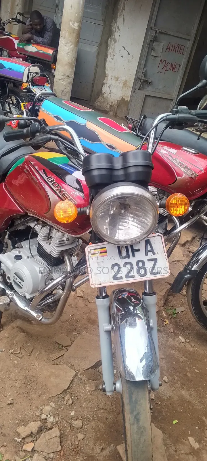 Bajaj Boxer 100 2022 Red