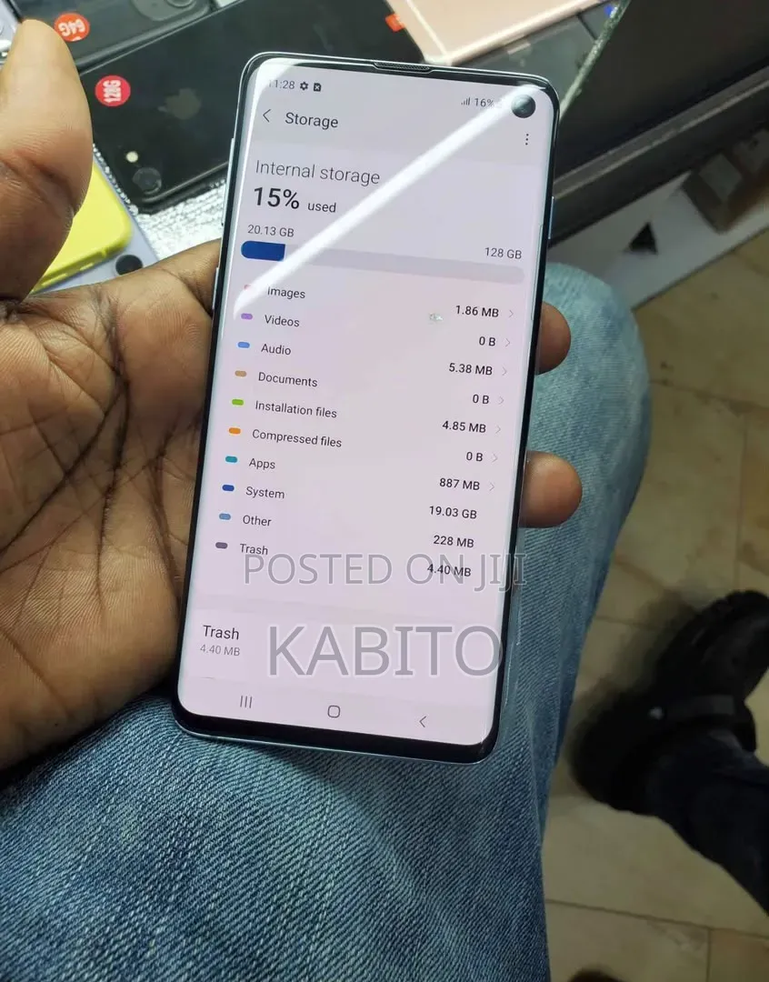 Samsung Galaxy S10 128 GB Blue