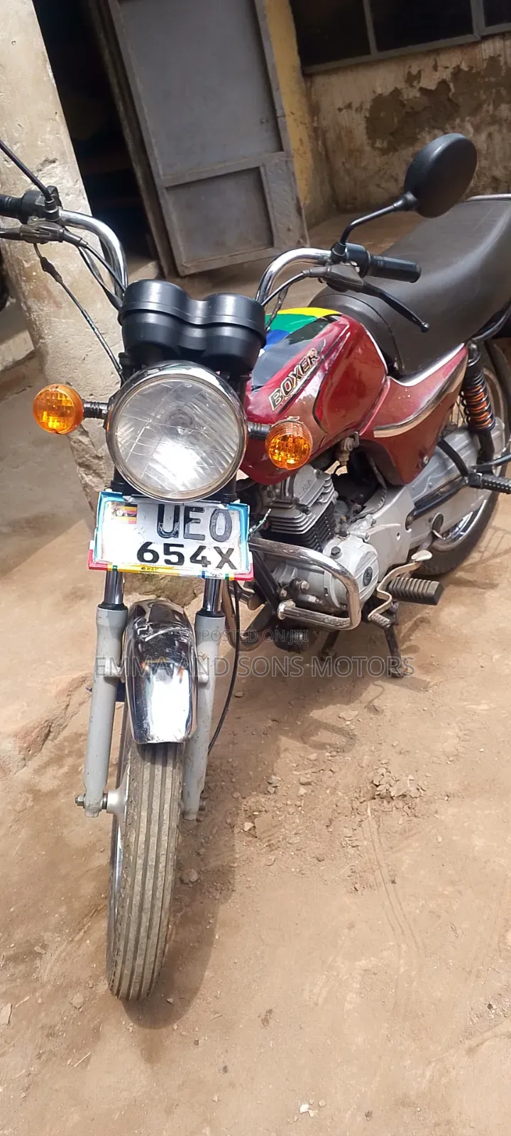 Bajaj Boxer 100 2019 Red