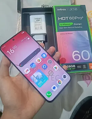 New Infinix Hot 60 Pro+ 256 GB Gray